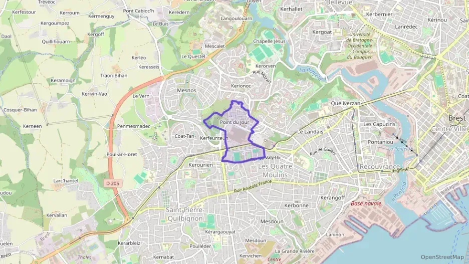 Appartement 62 m² trois pièces à vendre à Brest Appartement 62 m² trois pièces à vendre à Brest