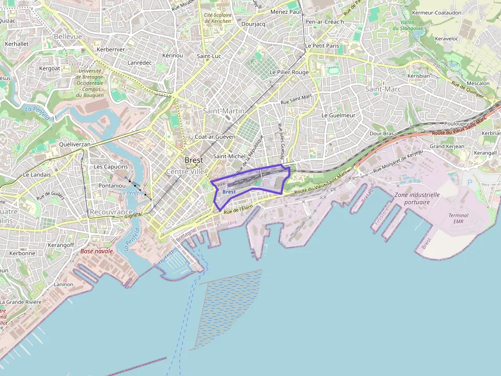 Appartement 35 m² deux pieces à vendre à Brest