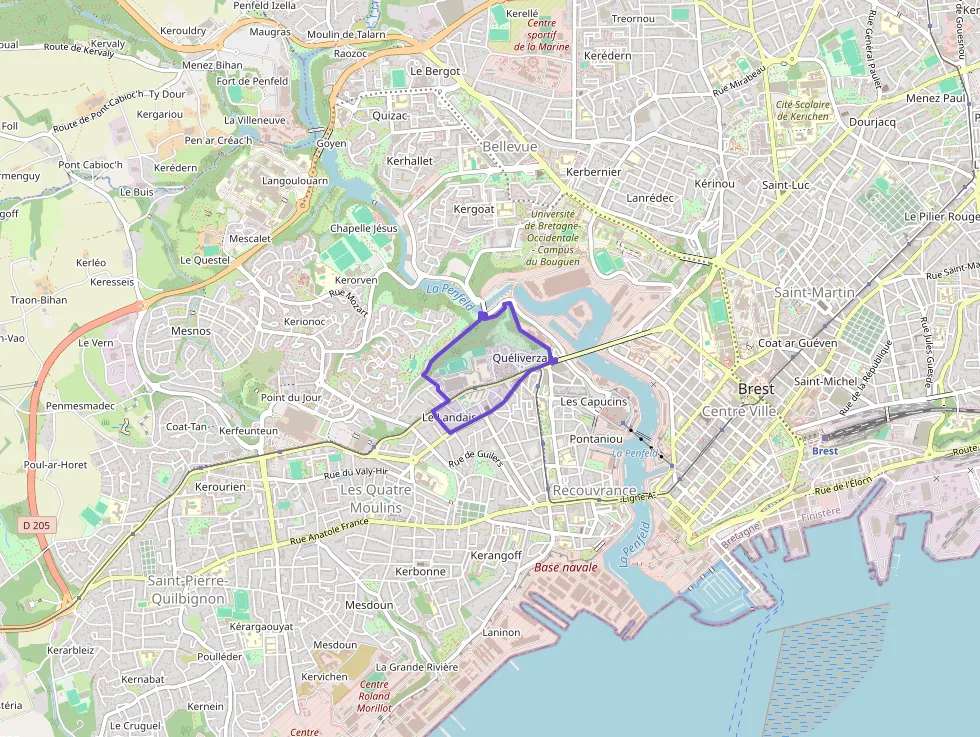 Appartement 78 m² quatre pièces à vendre à Brest