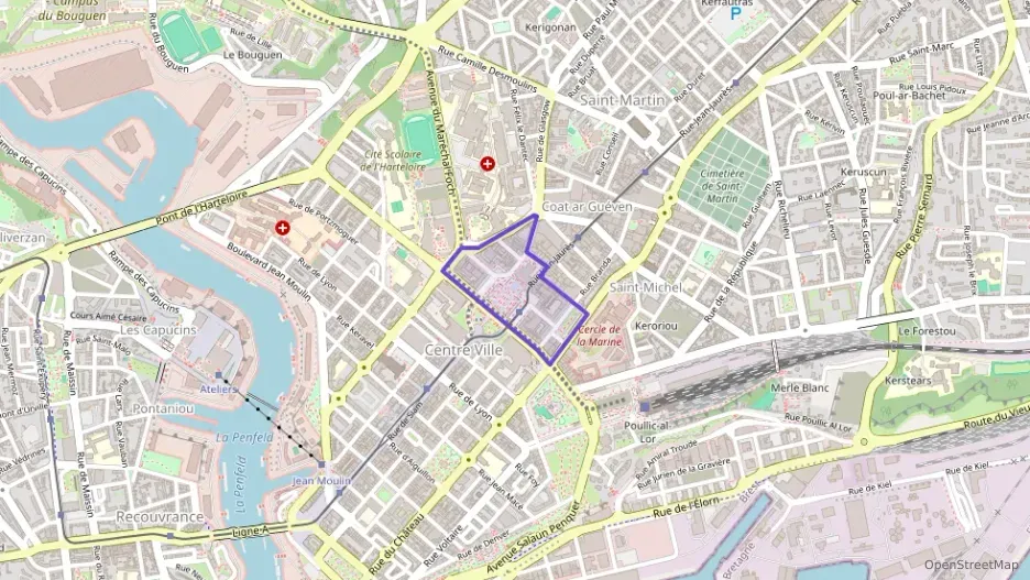Appartement 88 m² quatre pièces à vendre à Brest