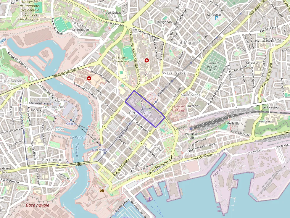 Appartement 130 m² quatre pièces à vendre à Brest