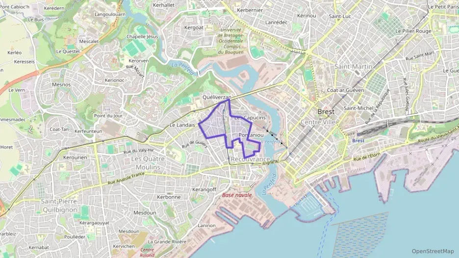 Appartement 56 m² trois pièces à vendre à Brest