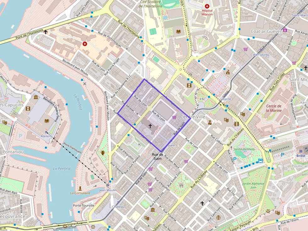 Appartement 40 m² une piece à vendre à Brest