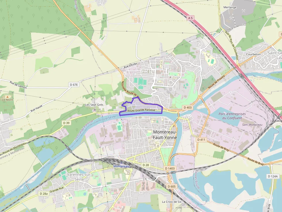 Appartement 55 m² deux pieces à vendre à Montereau-Fault-Yonne