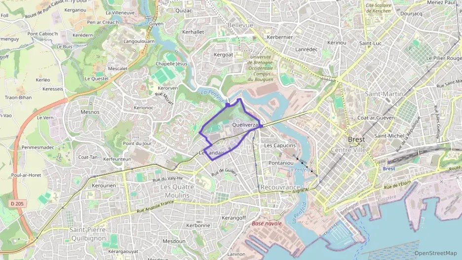Appartement 76 m² quatre pièces à vendre à Brest