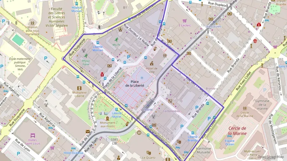 Appartement 115 m² cinq pièces à vendre à Brest Appartement 115 m² cinq pièces à vendre à Brest