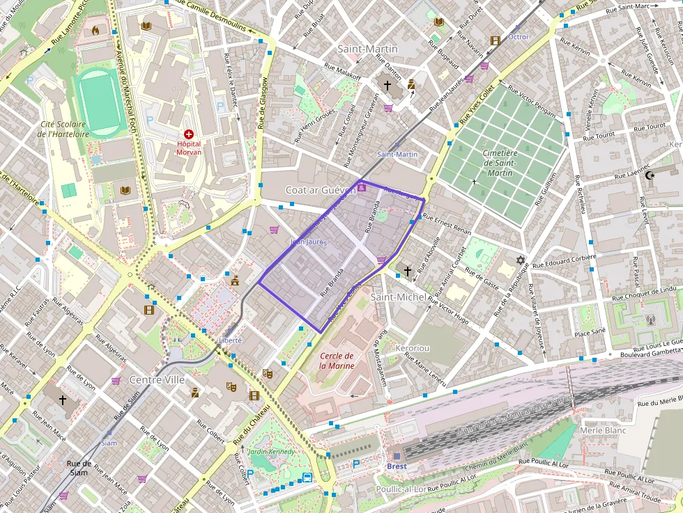 Appartement 61 m² deux pieces à vendre à Brest