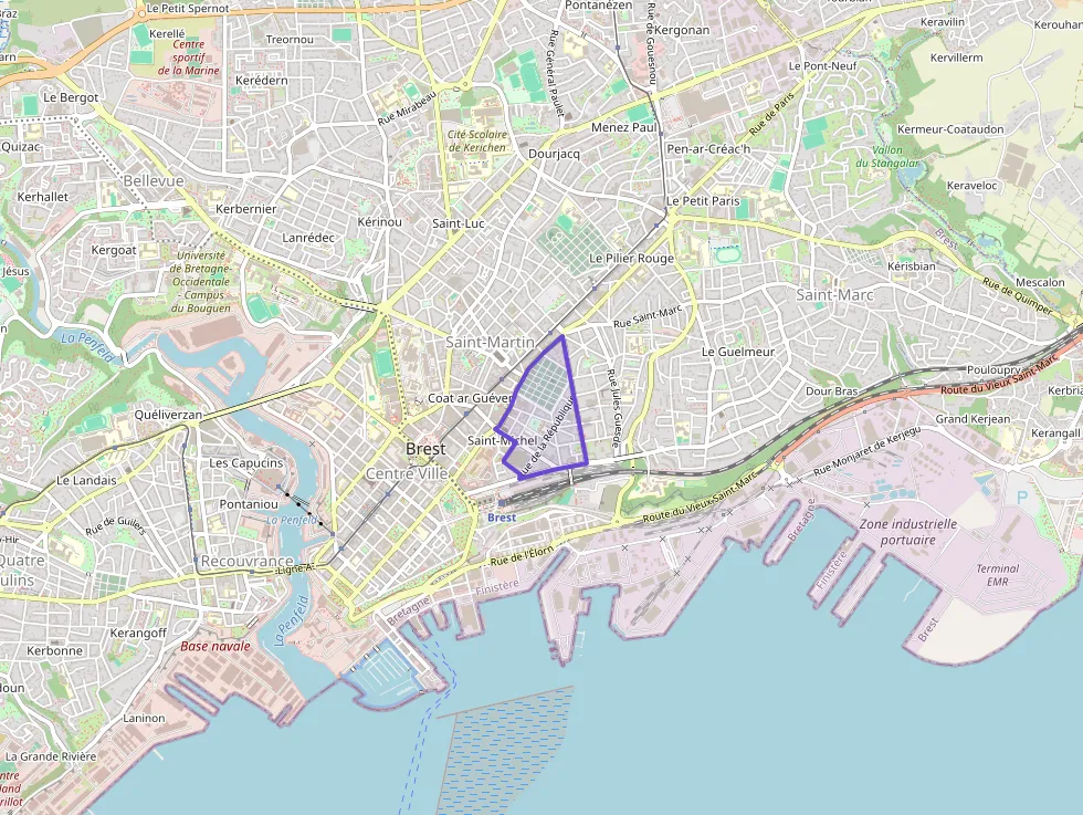 Appartement 29 m² une piece à vendre à Brest