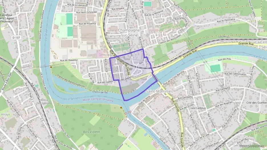 Appartement 105 m² quatre pièces à vendre à Champagne-sur-Seine Appartement 105 m² quatre pièces à vendre à Champagne-sur-Seine