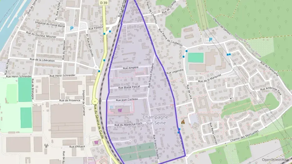 Appartement 80 m² cinq pièces à vendre à Champagne-sur-Seine Appartement 80 m² cinq pièces à vendre à Champagne-sur-Seine