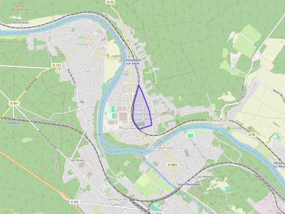 Appartement 80 m² 5 pièces à vendre à Champagne-sur-Seine