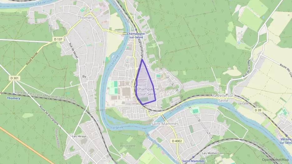 Appartement 80 m² cinq pièces à vendre à Champagne-sur-Seine Appartement 80 m² cinq pièces à vendre à Champagne-sur-Seine