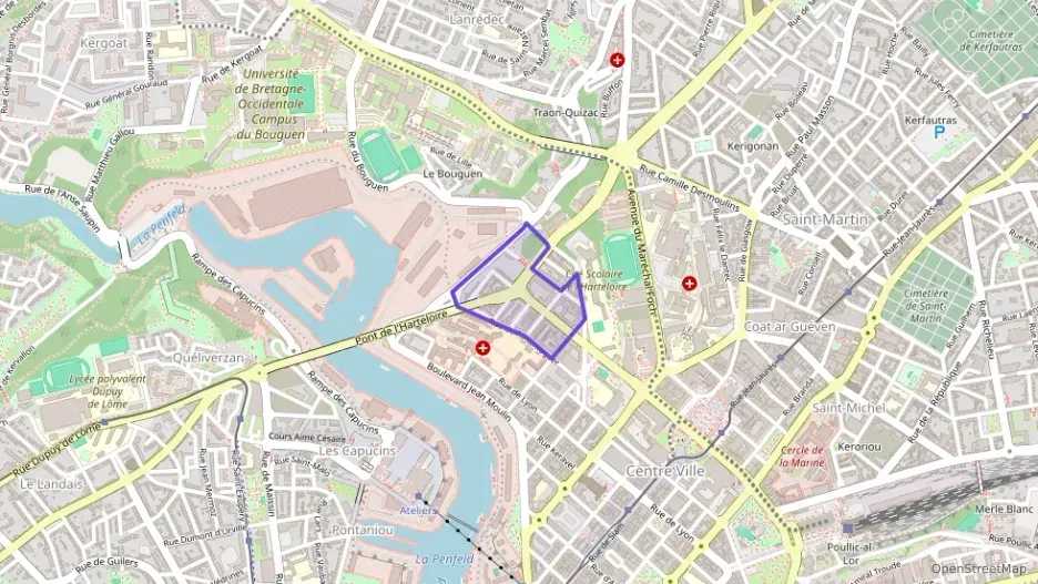 Appartement 36 m² deux pieces à vendre à Brest Appartement 36 m² deux pieces à vendre à Brest