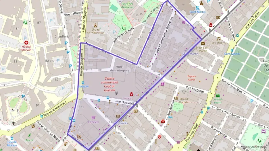 Appartement 120 m² quatre pièces à vendre à Brest Appartement 120 m² quatre pièces à vendre à Brest