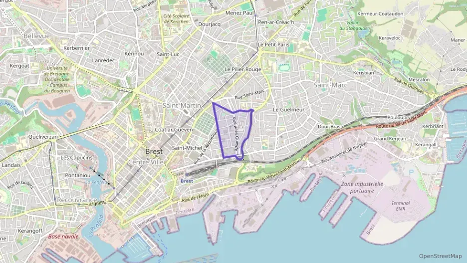 Appartement 66 m² trois pièces à vendre à Brest