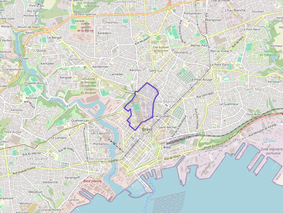 Appartement 38 m² une piece à vendre à Brest