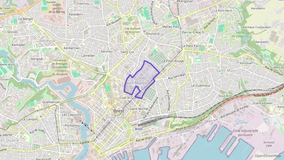 Appartement 80 m² trois pièces à vendre à Brest