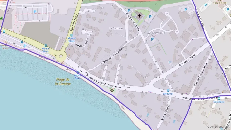 Appartement 59 m² trois pièces à vendre à Le Relecq-Kerhuon