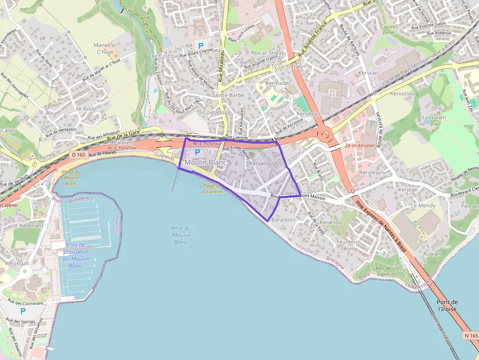 Appartement 59 m² trois pièces à vendre à Le Relecq-Kerhuon