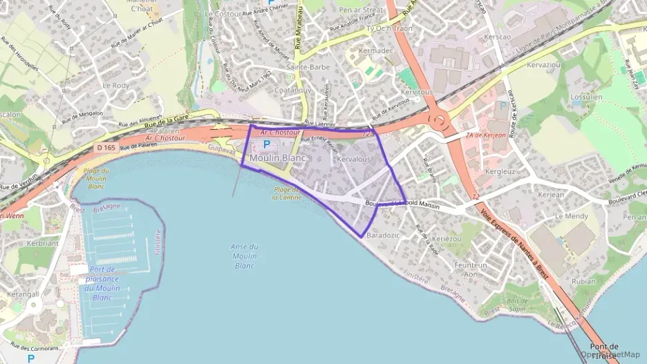 Appartement 59 m² trois pièces à vendre à Le Relecq-Kerhuon