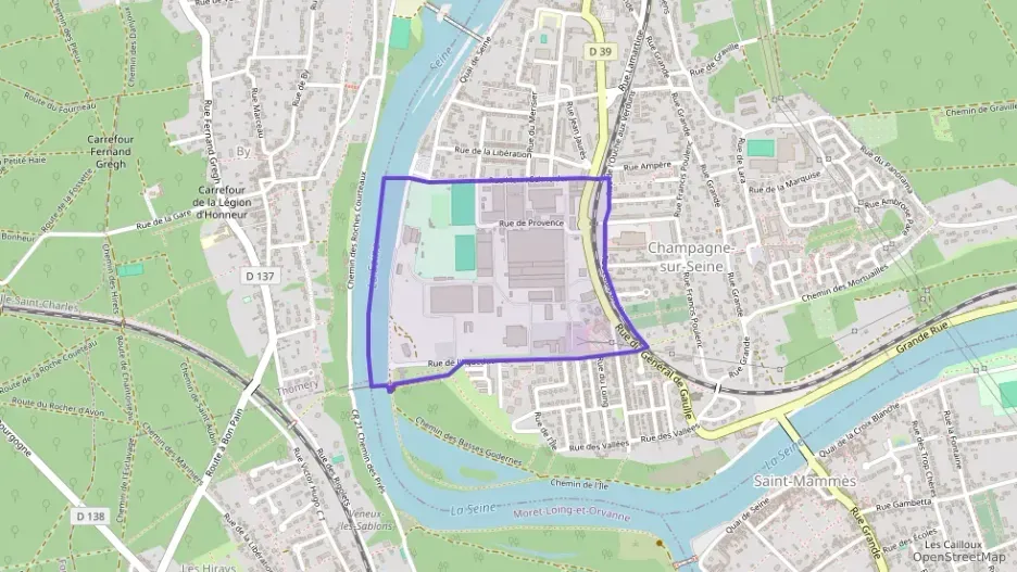 Appartement 53 m² deux pieces à vendre à Champagne-sur-Seine