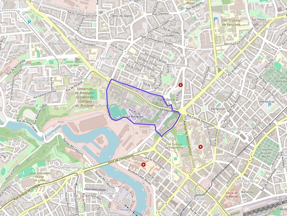 Appartement 68 m² quatre pièces à vendre à Brest