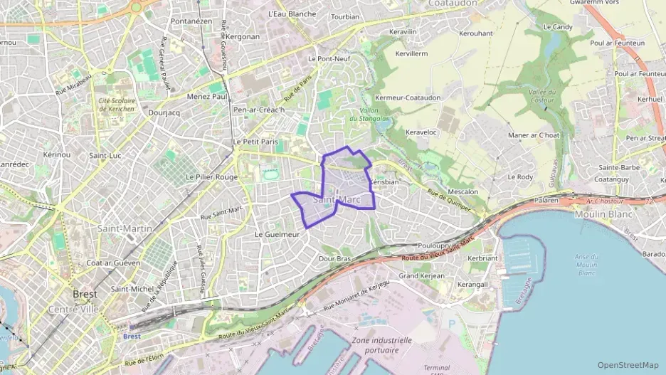 Appartement 93 m² cinq pièces à vendre à Brest Appartement 93 m² cinq pièces à vendre à Brest