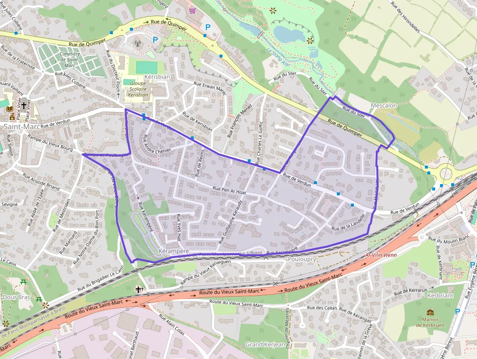 Appartement 76 m² quatre pièces à vendre à Brest