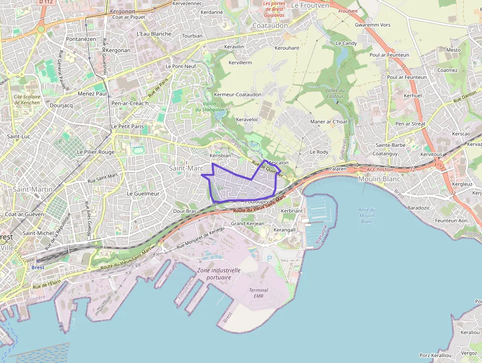 Appartement 76 m² quatre pièces à vendre à Brest