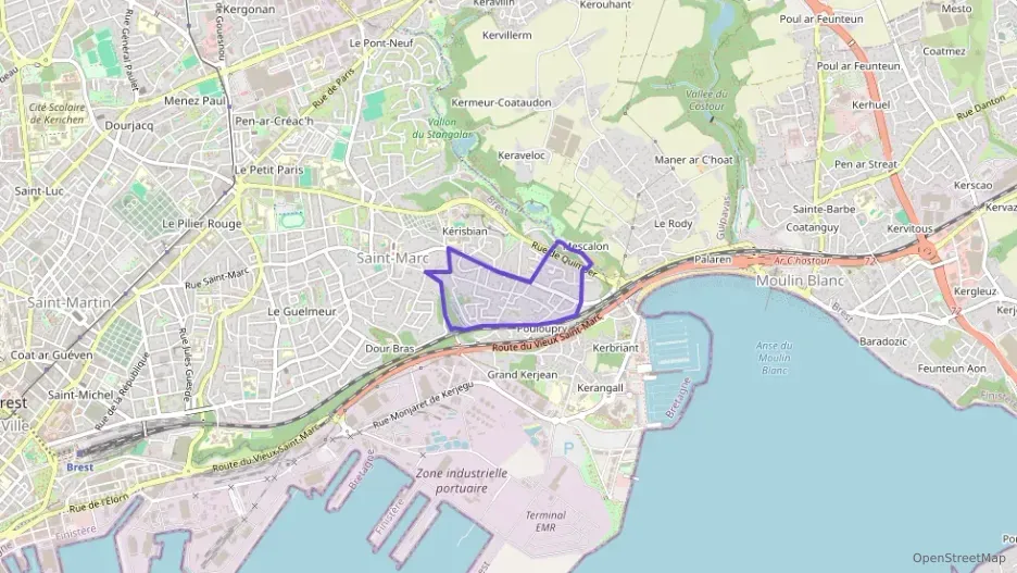 Appartement 76 m² quatre pièces à vendre à Brest