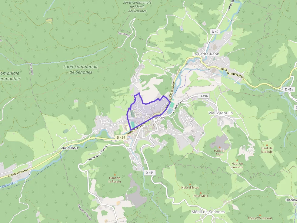 Appartement 45 m² trois pièces à vendre à Senones