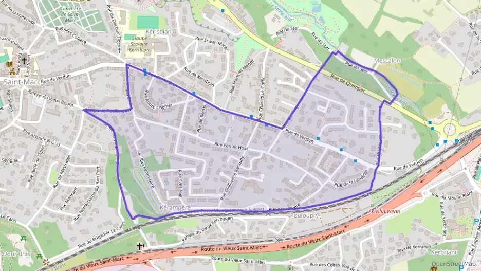 Appartement 94 m² cinq pièces à vendre à Brest