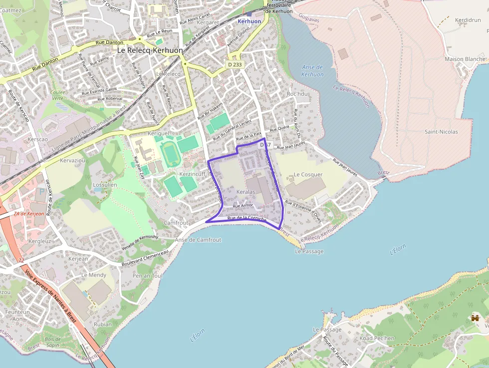 Appartement 70 m² quatre pièces à vendre à Le Relecq-Kerhuon