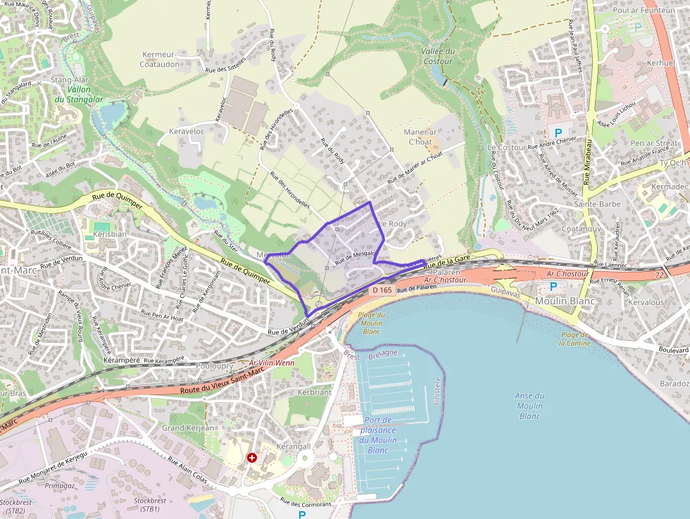 Appartement 79 m² trois pièces à vendre à Guipavas