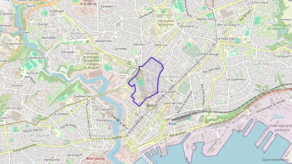 Appartement 45 m² trois pièces à vendre à Brest Appartement 45 m² trois pièces à vendre à Brest