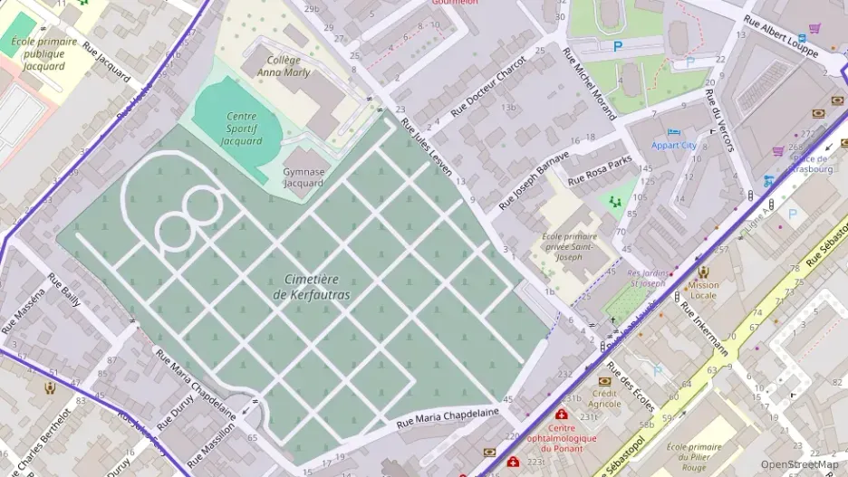 Appartement 65 m² trois pièces à vendre à Brest