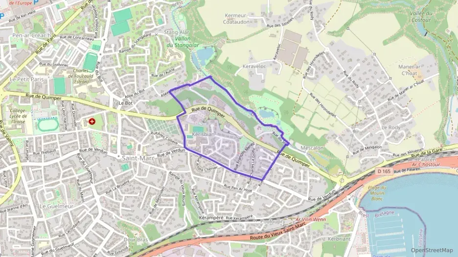 Appartement 50 m² deux pieces à vendre à Brest Appartement 50 m² deux pieces à vendre à Brest