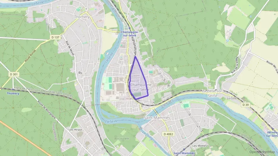 Appartement 45 m² deux pieces à vendre à Champagne-sur-Seine Appartement 45 m² deux pieces à vendre à Champagne-sur-Seine