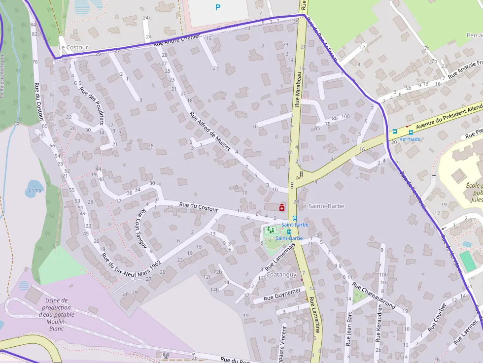 Appartement 62 m² trois pièces à vendre à Le Relecq-Kerhuon