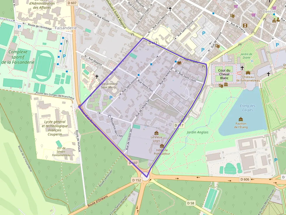 Appartement 80 m² trois pièces à vendre à Fontainebleau