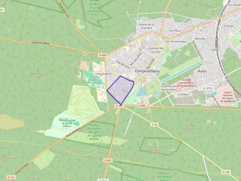 Appartement 80 m² trois pièces à vendre à Fontainebleau