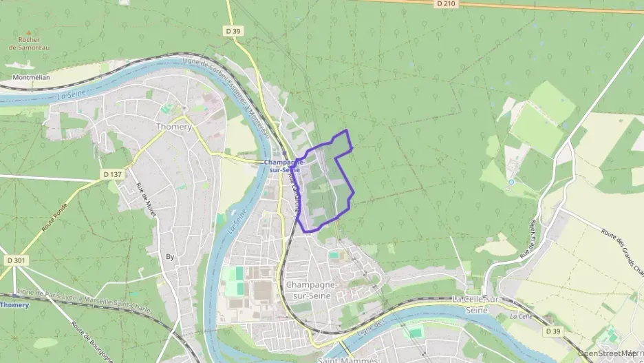 Appartement 55 m² trois pièces à vendre à Champagne-sur-Seine Appartement 55 m² trois pièces à vendre à Champagne-sur-Seine
