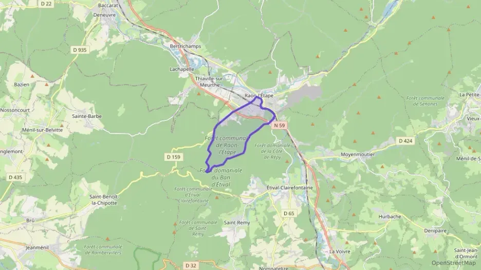 Appartement 55 m² deux pieces à vendre à Raon-l`Étape Appartement 55 m² deux pieces à vendre à Raon-l`Étape