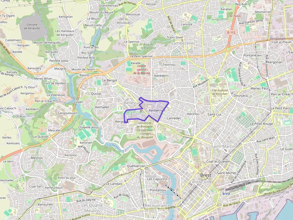 Appartement 34 m² une piece à vendre à Brest