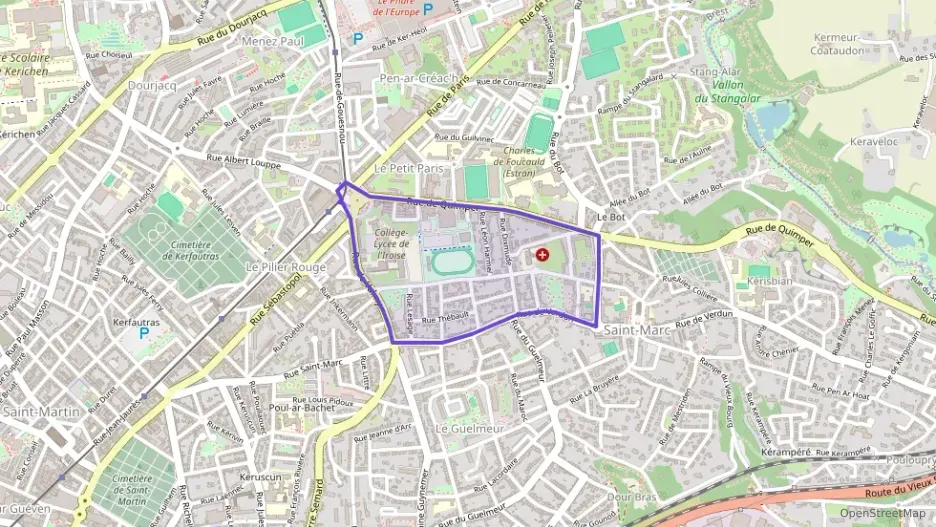 Appartement 92 m² quatre pièces à vendre à Brest Appartement 92 m² quatre pièces à vendre à Brest