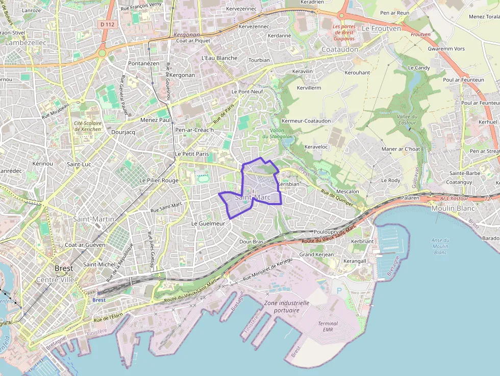 Appartement 85 m² quatre pièces à vendre à Brest