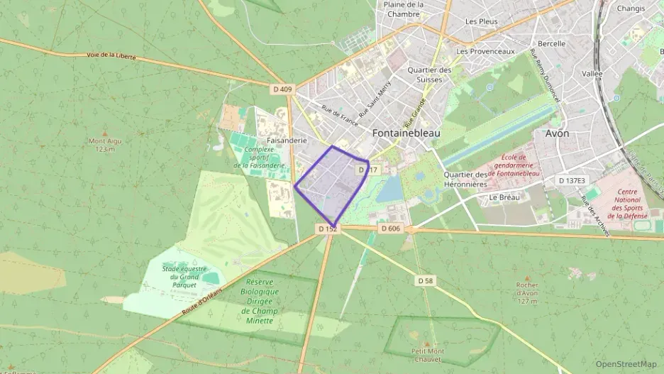 Appartement 55 m² deux pieces à vendre à Fontainebleau Appartement 55 m² deux pieces à vendre à Fontainebleau