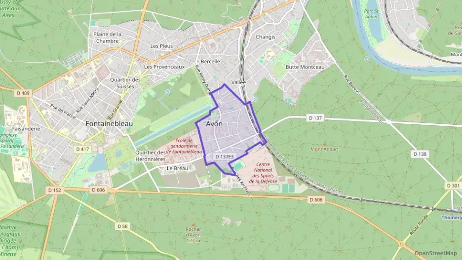 Appartement 40 m² deux pieces à vendre à Avon Appartement 40 m² deux pieces à vendre à Avon