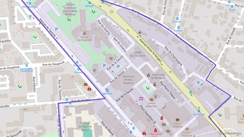 Appartement 44 m² deux pieces à vendre à Brest Appartement 44 m² deux pieces à vendre à Brest