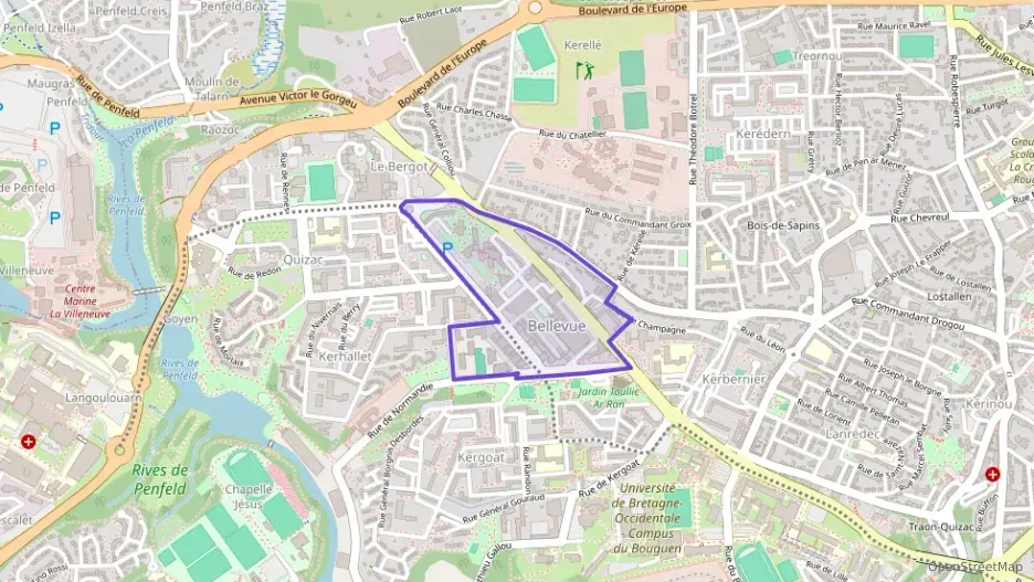 Appartement 44 m² deux pieces à vendre à Brest Appartement 44 m² deux pieces à vendre à Brest